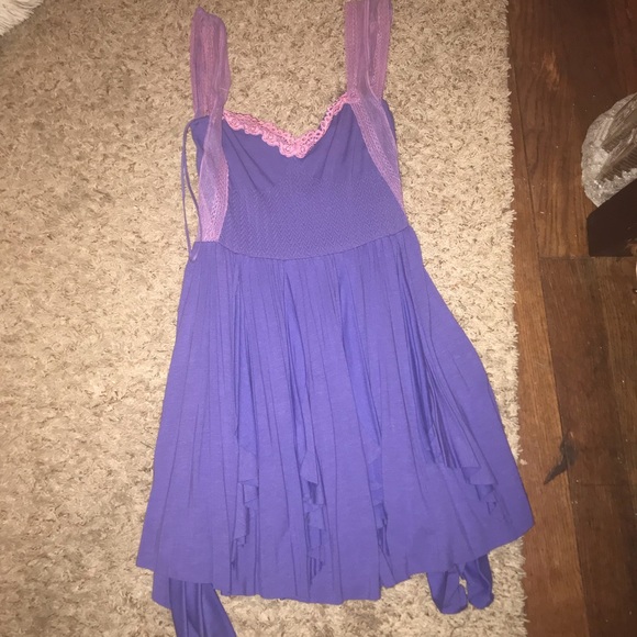 Purple Free People dress - Picture 1 of 4